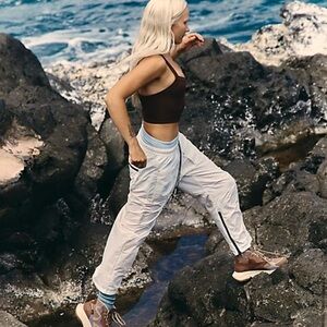 Free People FP Movement Fly By Night White Pants